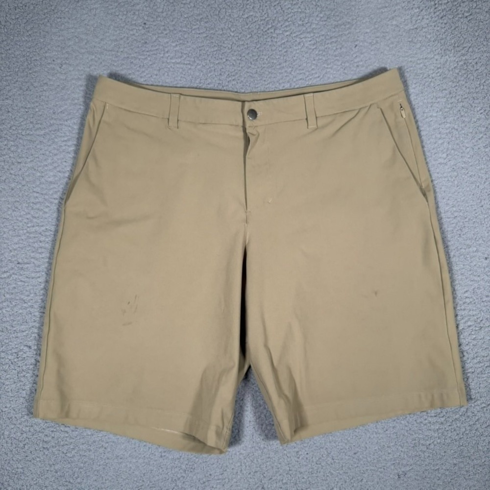 Lululemon Shorts Mens 38 Tofino Sand Commission Classic Warpstreme Chino Preppy